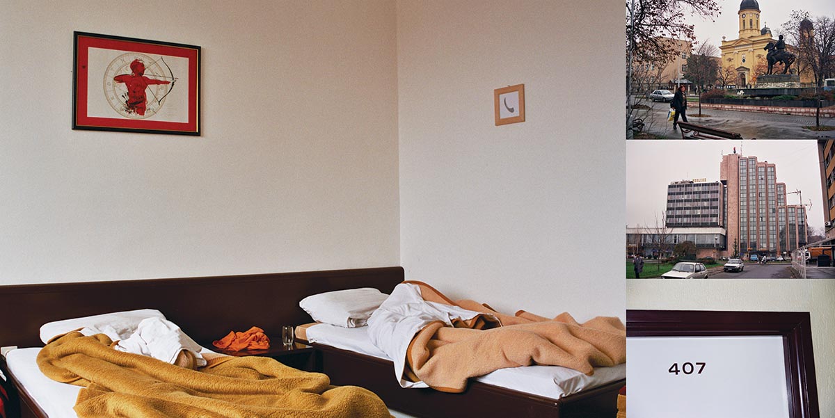 Hoteli: Negotin, 2001, fotokolaž, 50x94cm